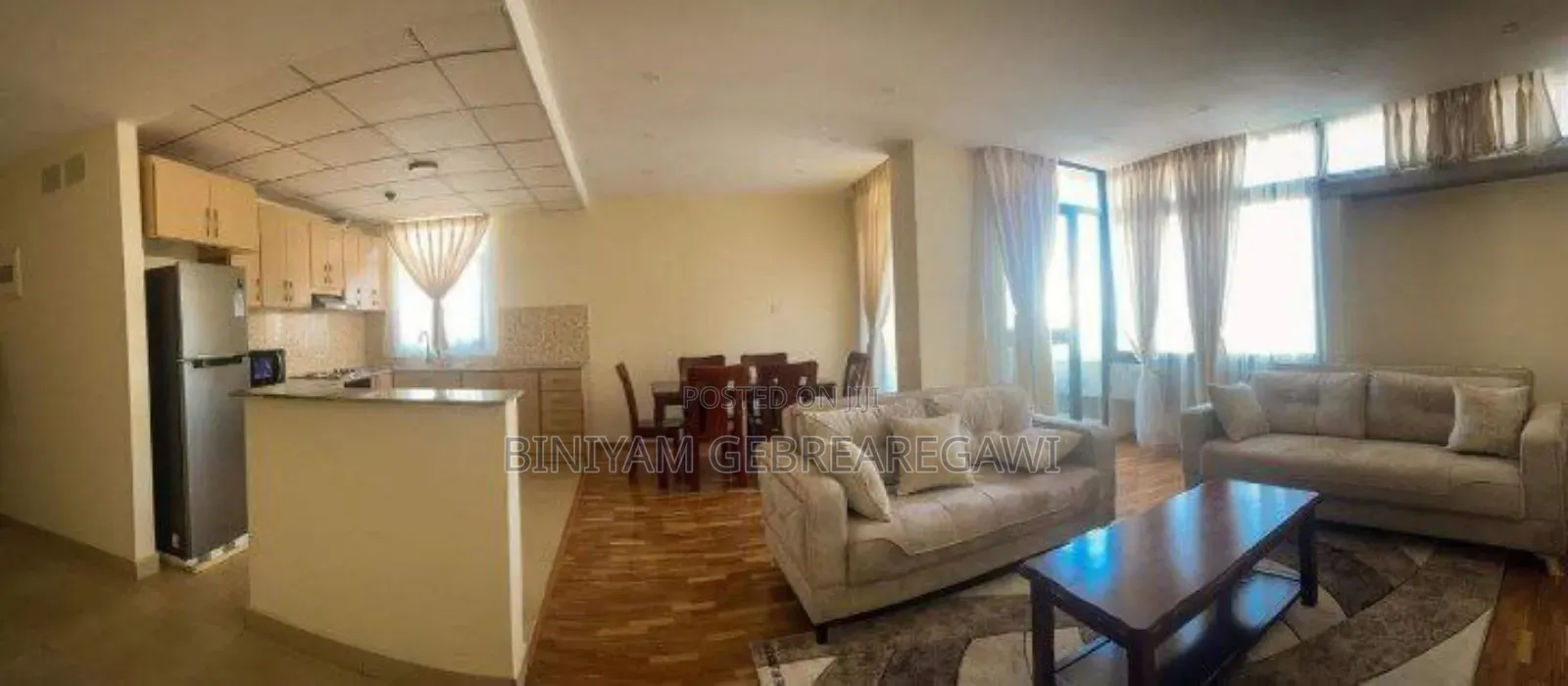 Furnished 1bdrm Apartment in Apartment, Yeka for rent