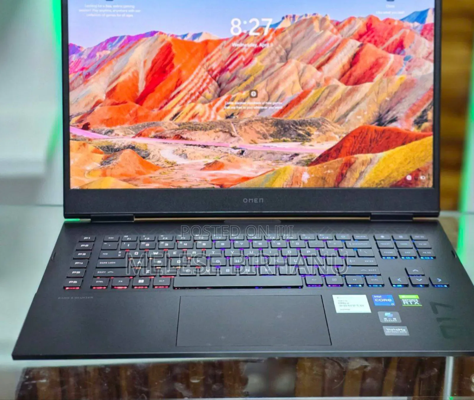 New Laptop HP Omen 17 16GB Intel Core I7 SSD 512GB