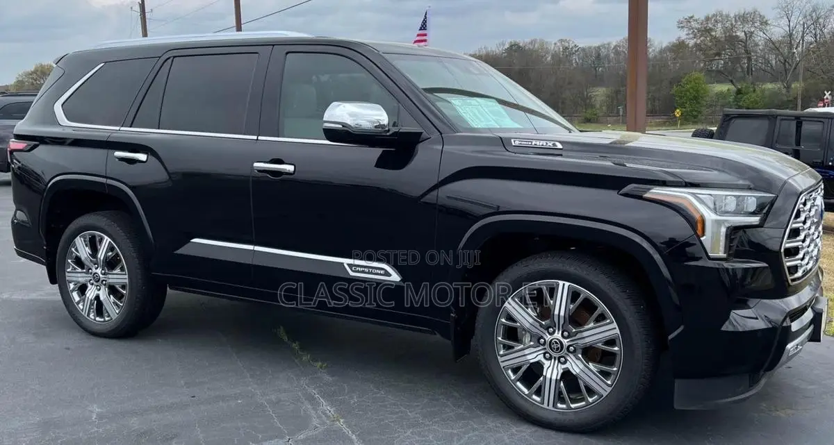 New Toyota Sequoia Capstone 4WD 2024 Black