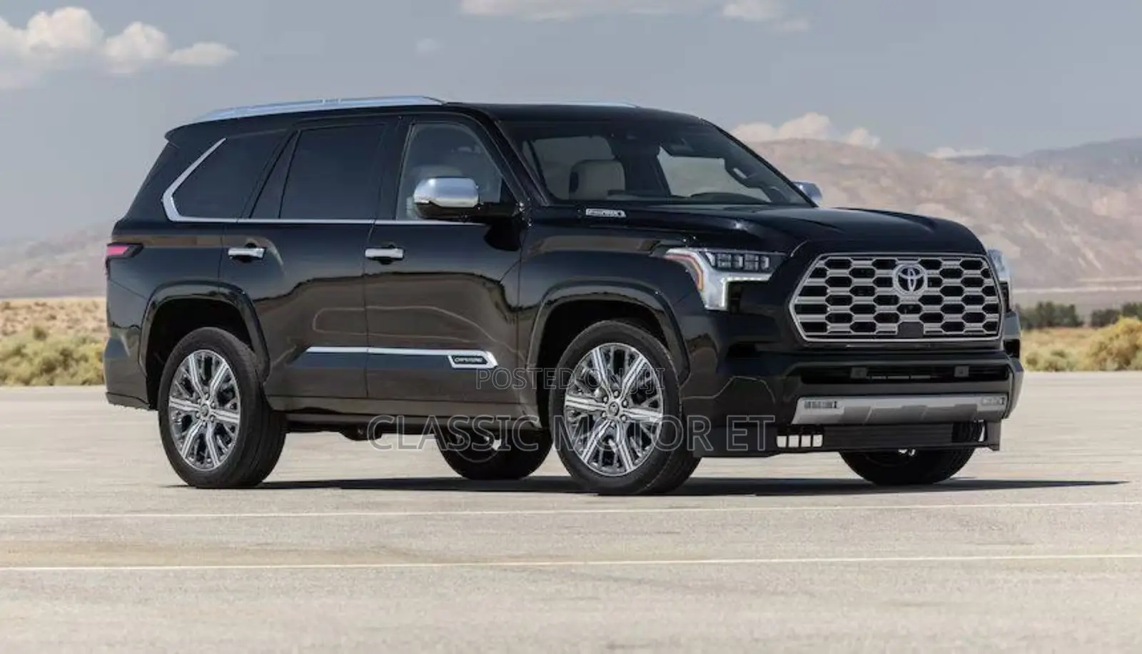 New Toyota Sequoia Capstone 4WD 2024 Black