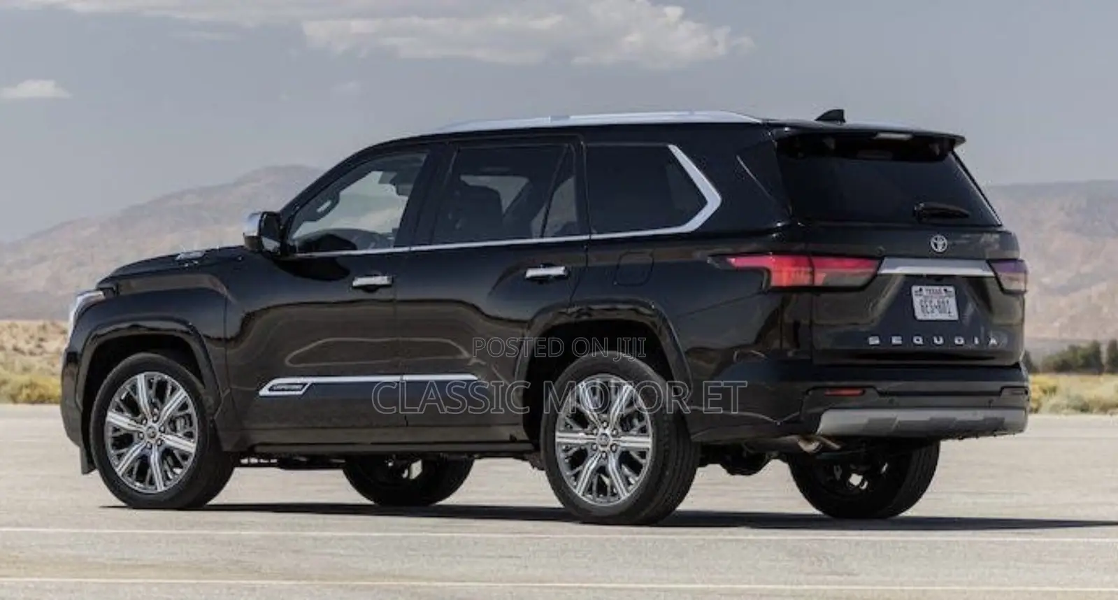 New Toyota Sequoia Capstone 4WD 2024 Black