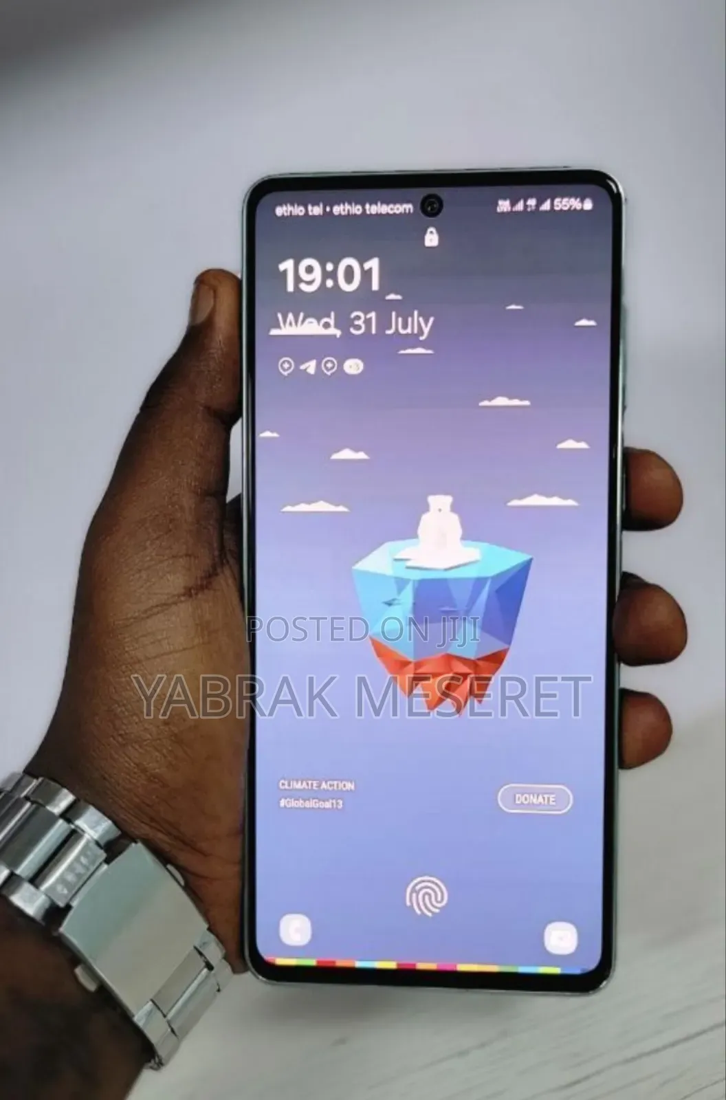 New Samsung Galaxy A73 5G 256 GB Silver