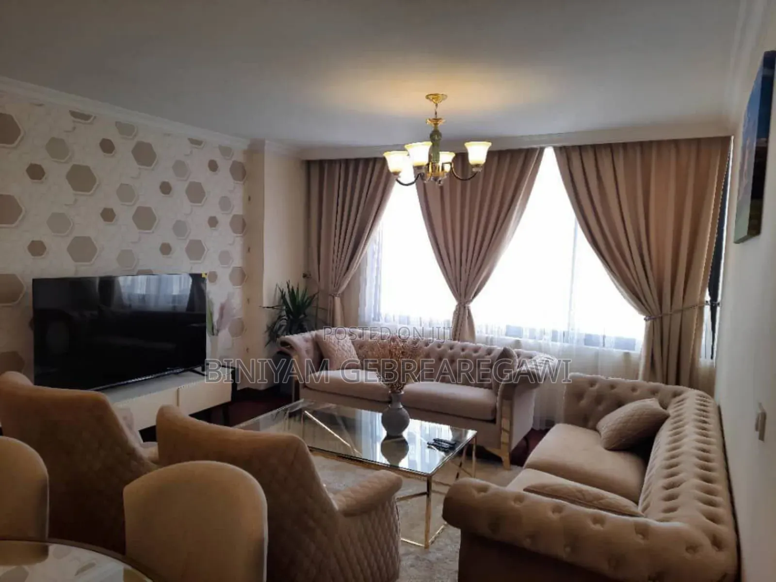 Furnished 2bdrm Apartment in Apartment, Yeka for rent