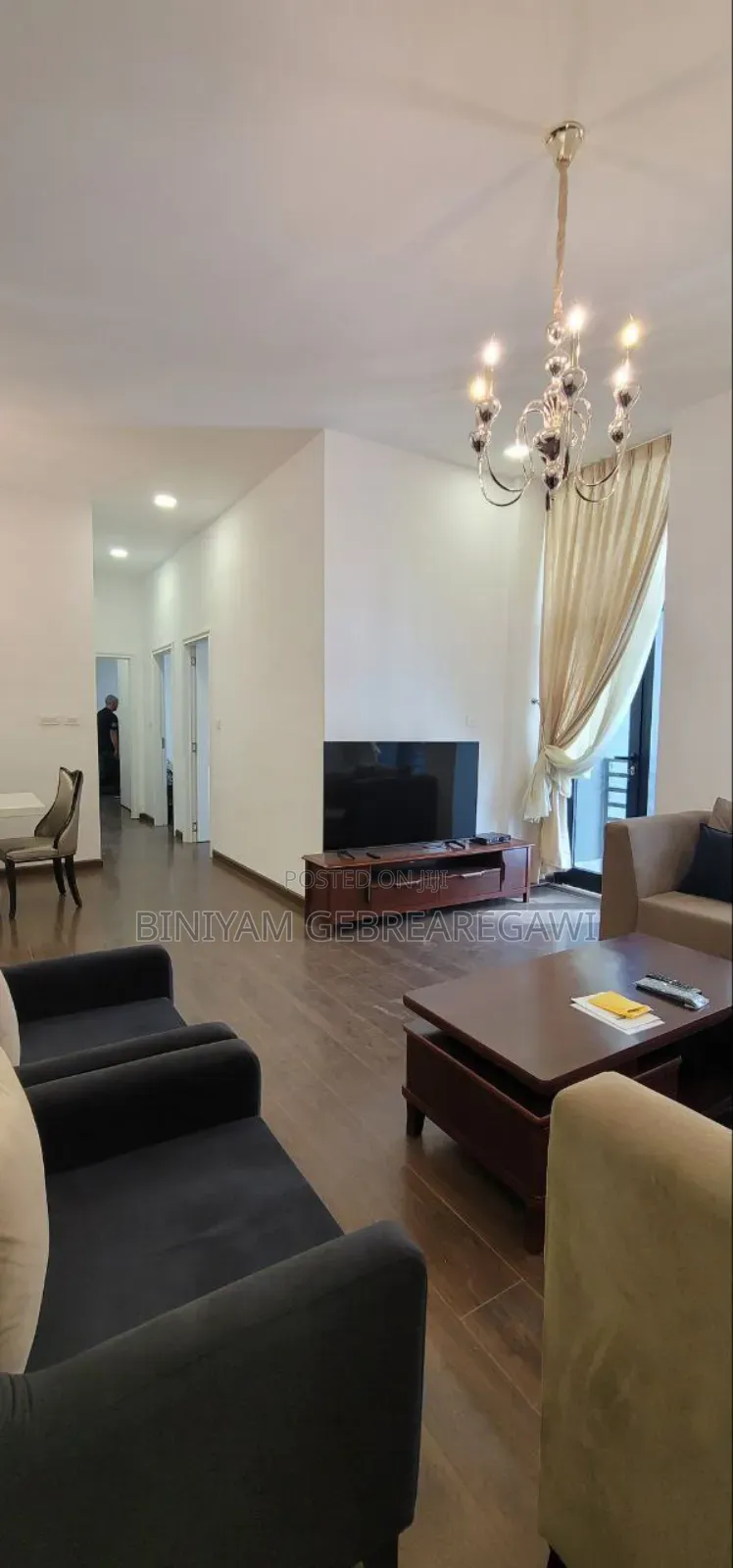 Furnished 3bdrm Apartment in Apartment, Yeka for rent