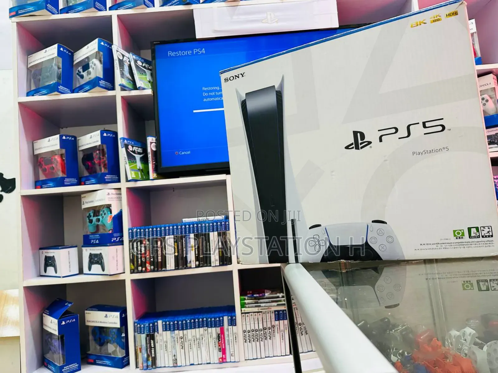 Playstation 5 Ps Five ንጹህ ያልተከፈተ