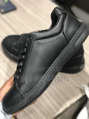 Calvin Klein Ck Men’S Casual Flat Shoes Black