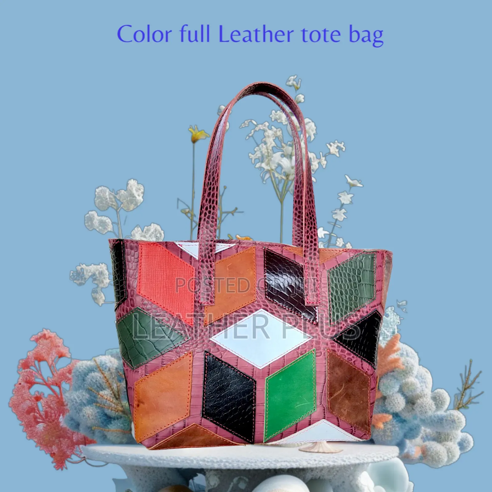 Colorfull Leather Tot Bag