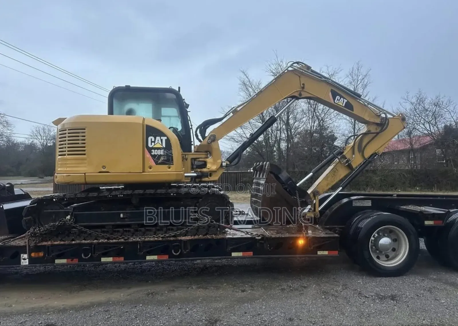 Excavator Cat Brand 330dl With Jackhammer