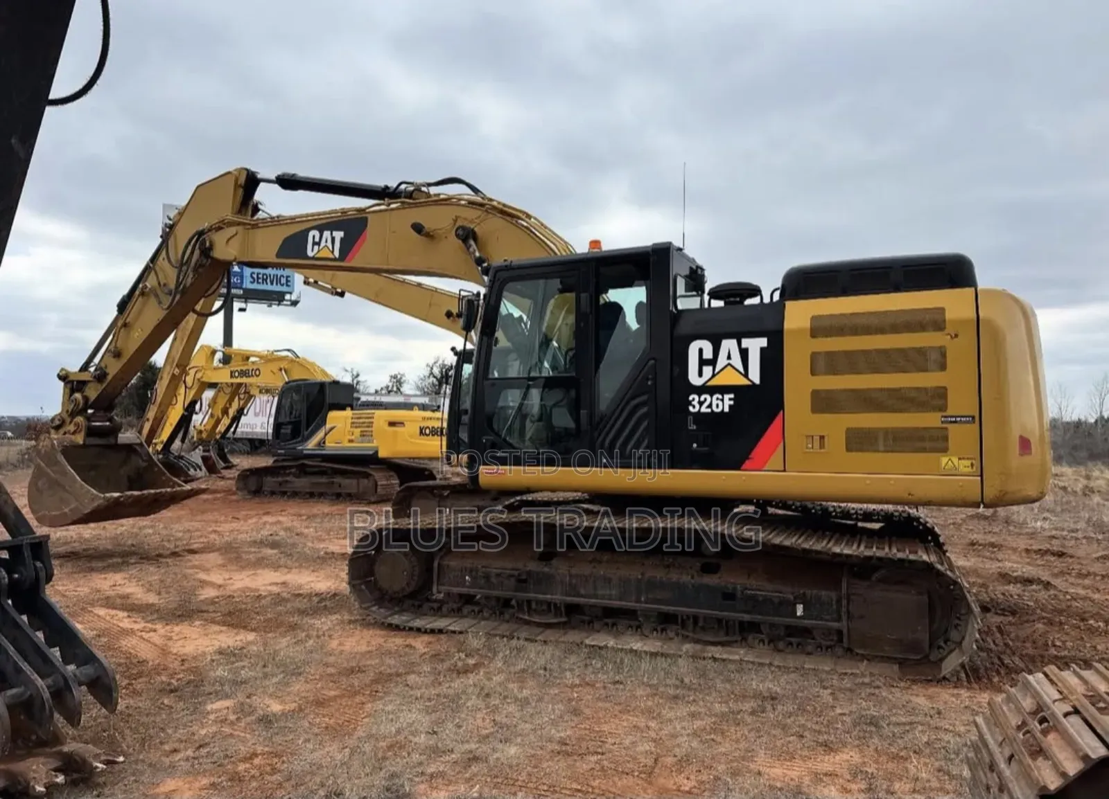 Excavator Cat Brand 330dl With Jackhammer