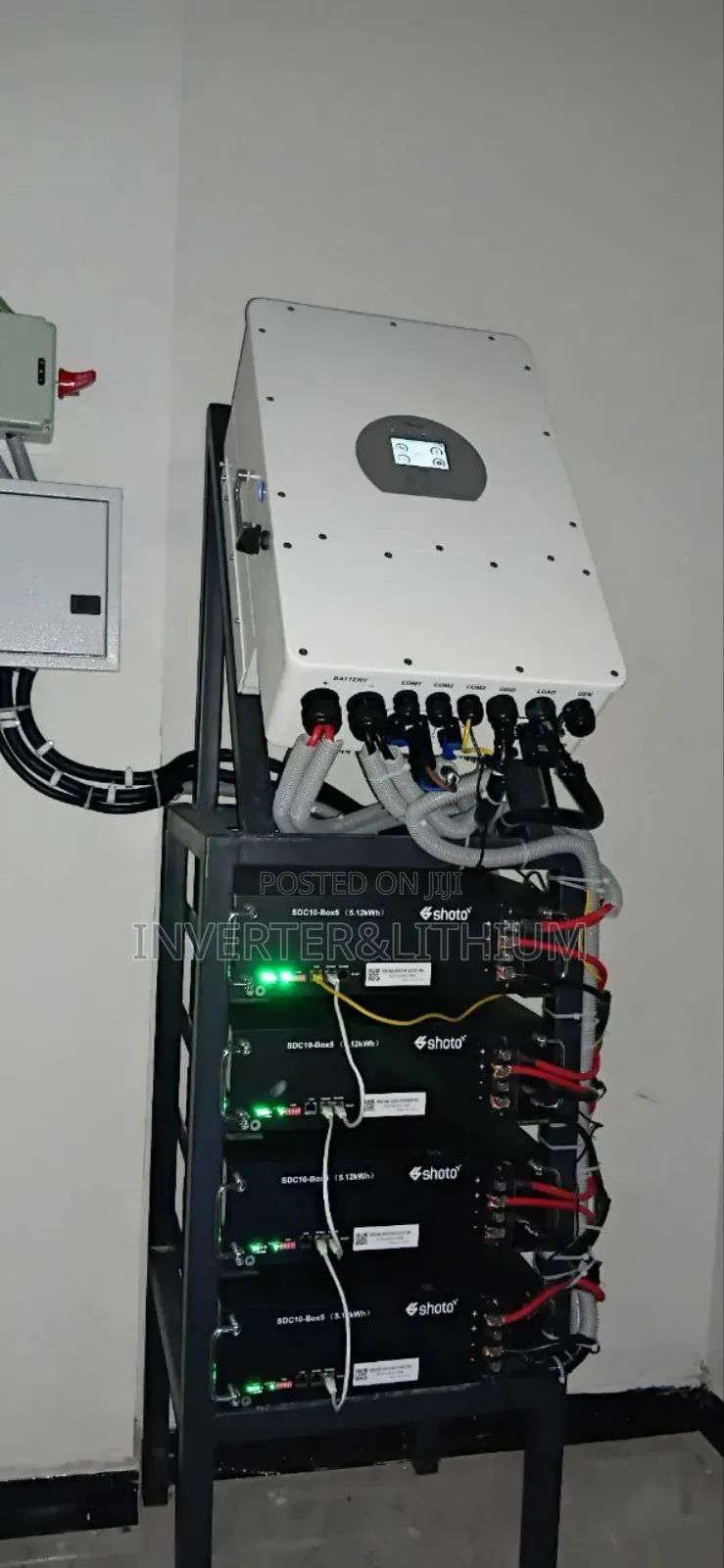 Hybrid Inverter With Lithium Ion Battery(In D/T Brands )