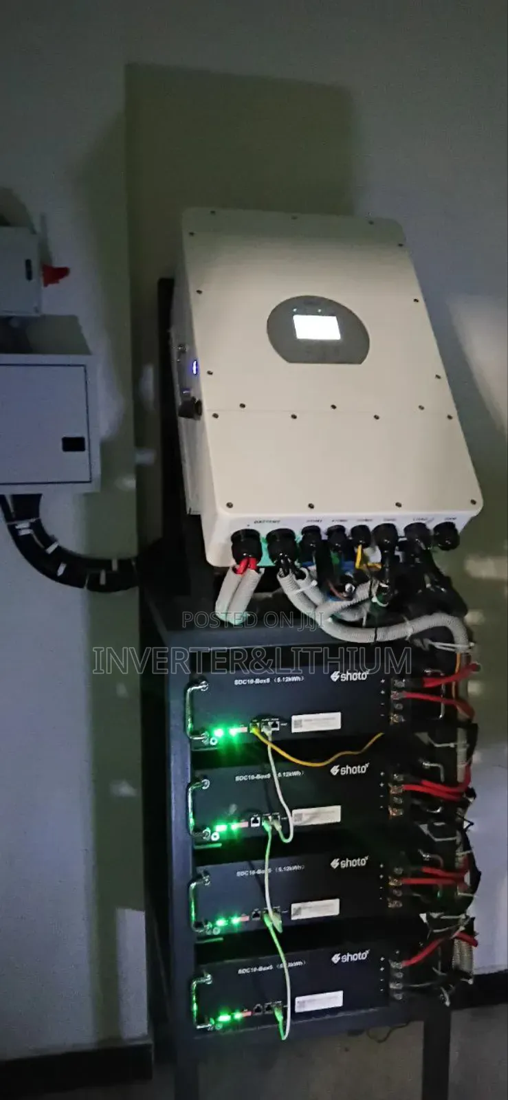 Hybrid Inverter With Lithium Ion Battery(In D/T Brands )