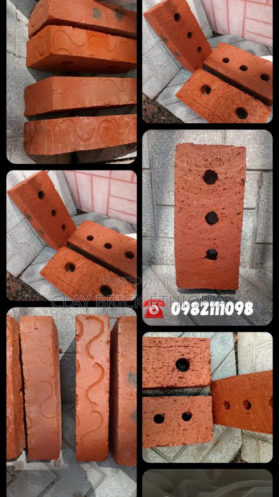 ሸክላ ጡብ Clay Brick