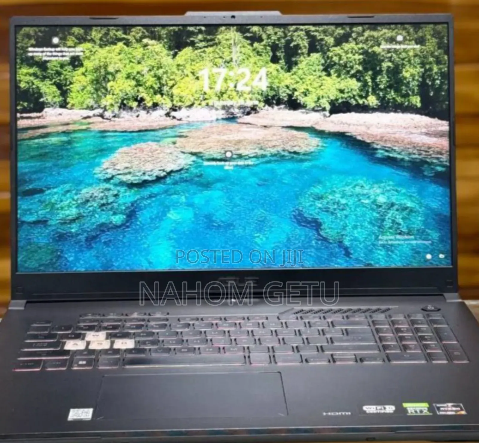 New Laptop Asus TUF Gaming A15 32GB AMD Ryzen 7 SSD 512GB
