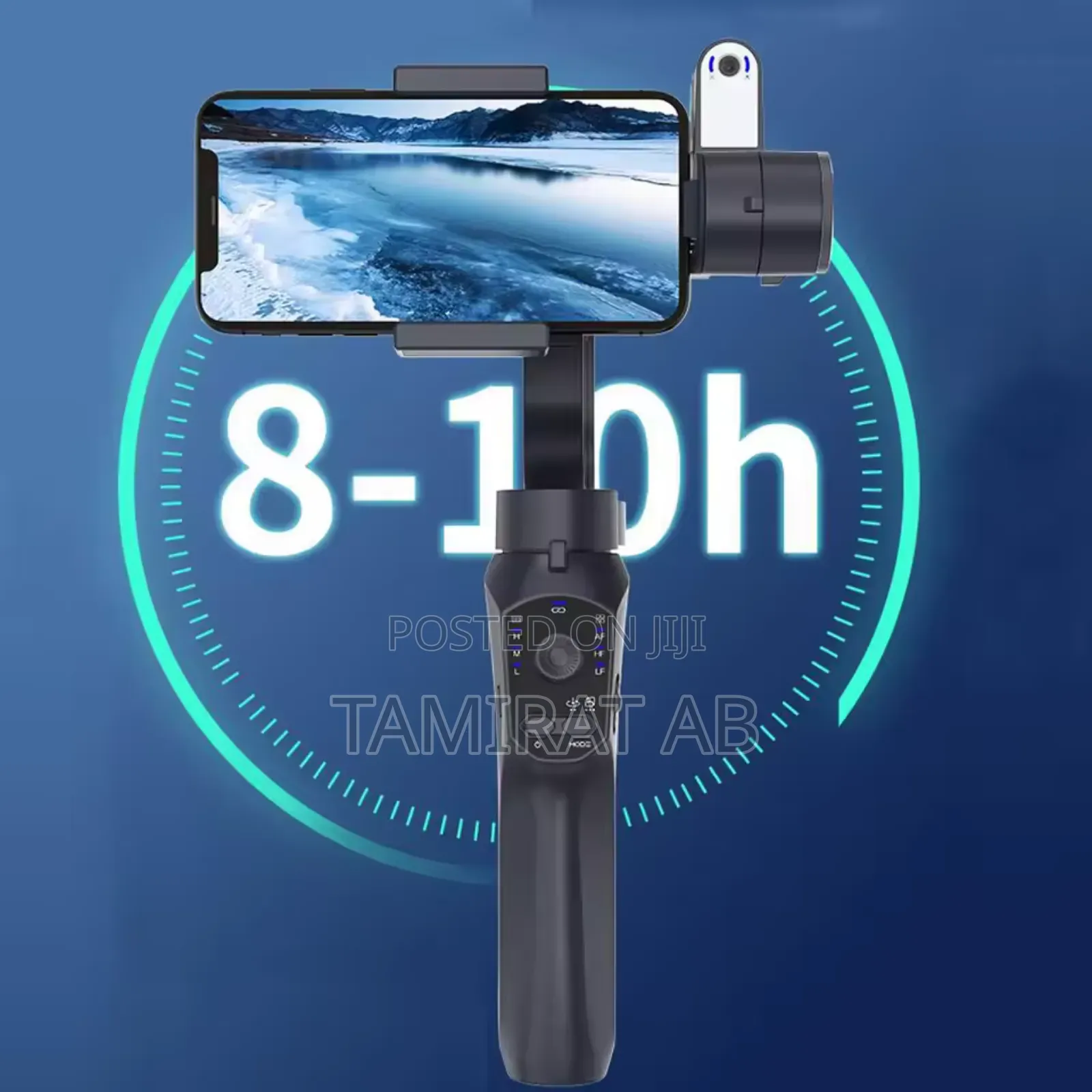 F10 Promax 3-Axis Handheld Gimbal With Fill Light Ai Tracker