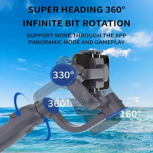 F10 Promax 3-Axis Handheld Gimbal With Fill Light Ai Tracker