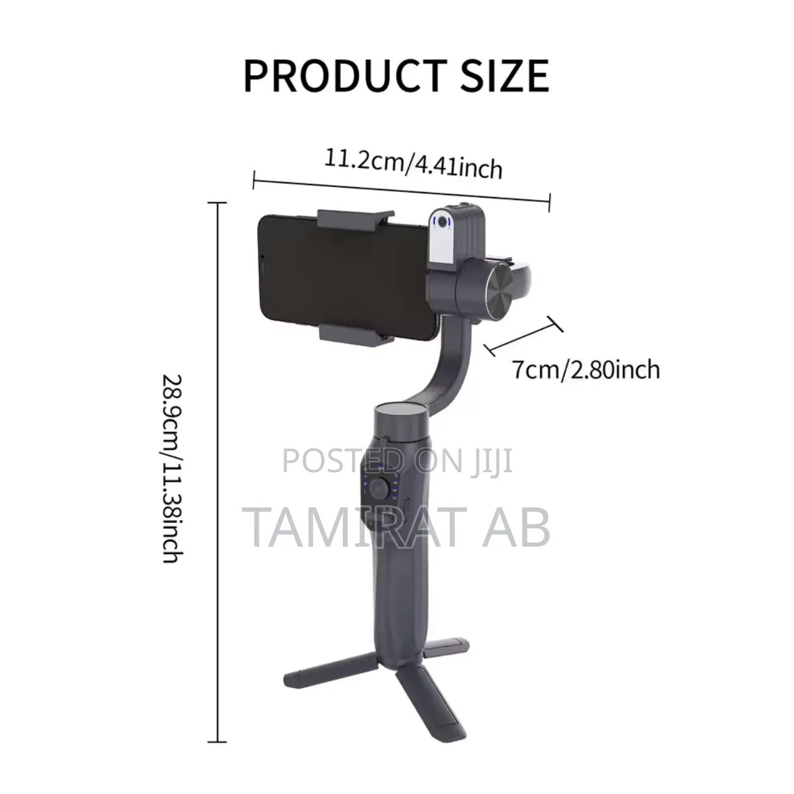 F10 Promax 3-Axis Handheld Gimbal With Fill Light Ai Tracker