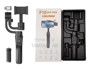 F10 Promax 3-Axis Handheld Gimbal With Fill Light Ai Tracker