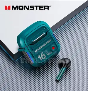 Original Monster Airmars Xkt16 Bluetooth Earphones