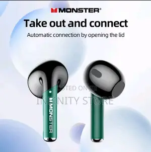 Original Monster Airmars Xkt16 Bluetooth Earphones