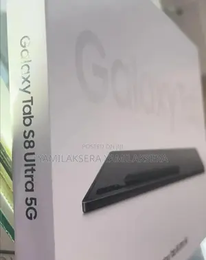 New Samsung Galaxy Tab S8 Ultra 256 GB Silver