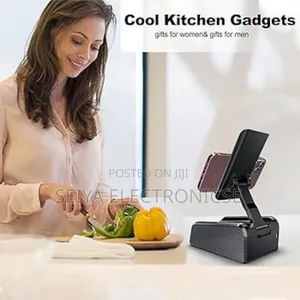 Photo - F16 Phone Holder Stand With in Bluetooth Speaker