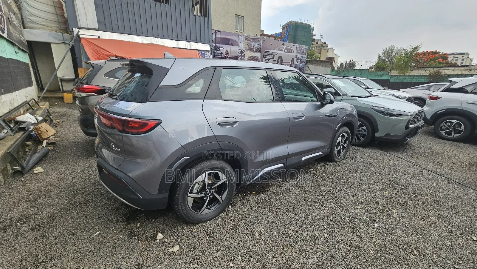 New BYD Yuan Up 2024 Gray