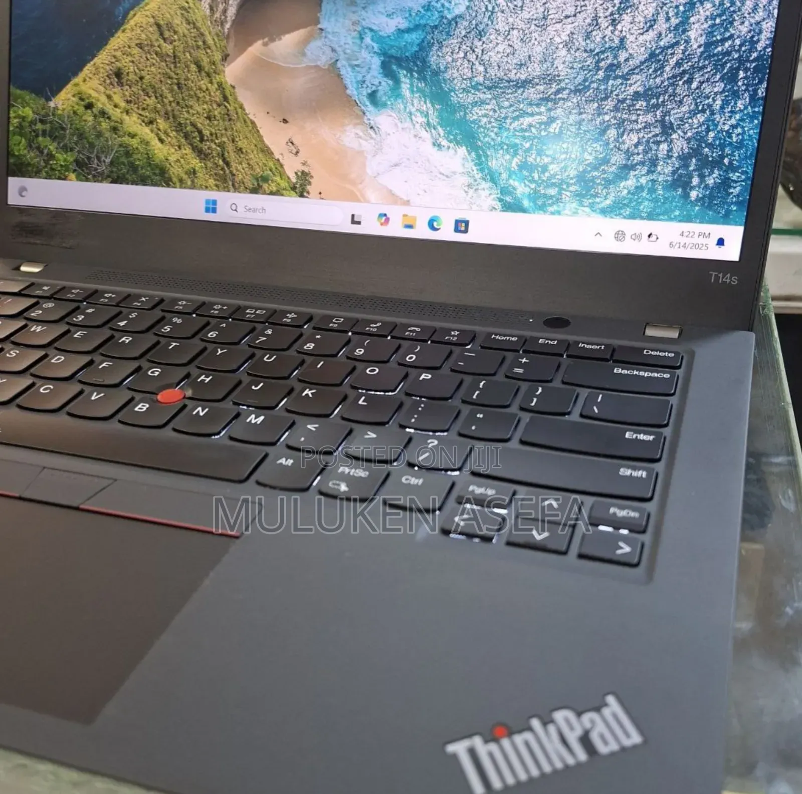New Laptop Lenovo ThinkPad T14s G4 16GB Intel Core I5 SSD 512GB