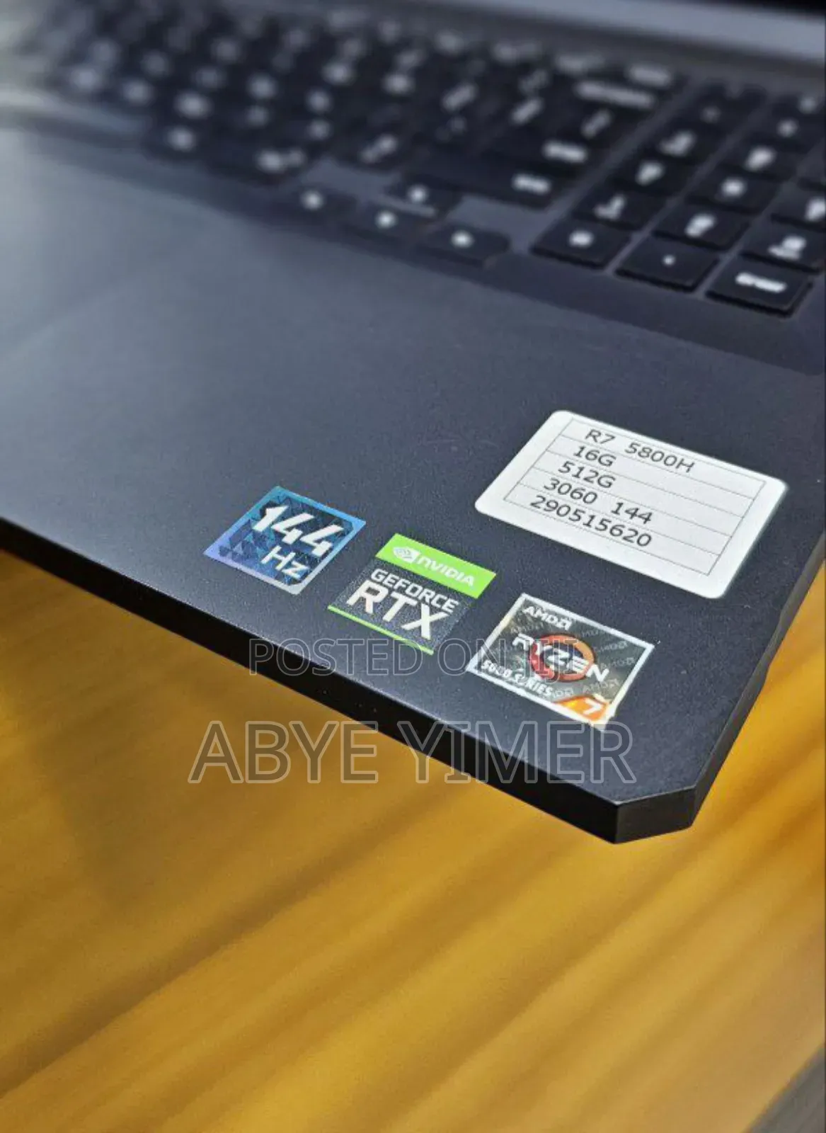 New Laptop Asus ROG Strix G16 G614 16GB AMD Ryzen 7 SSD 512GB
