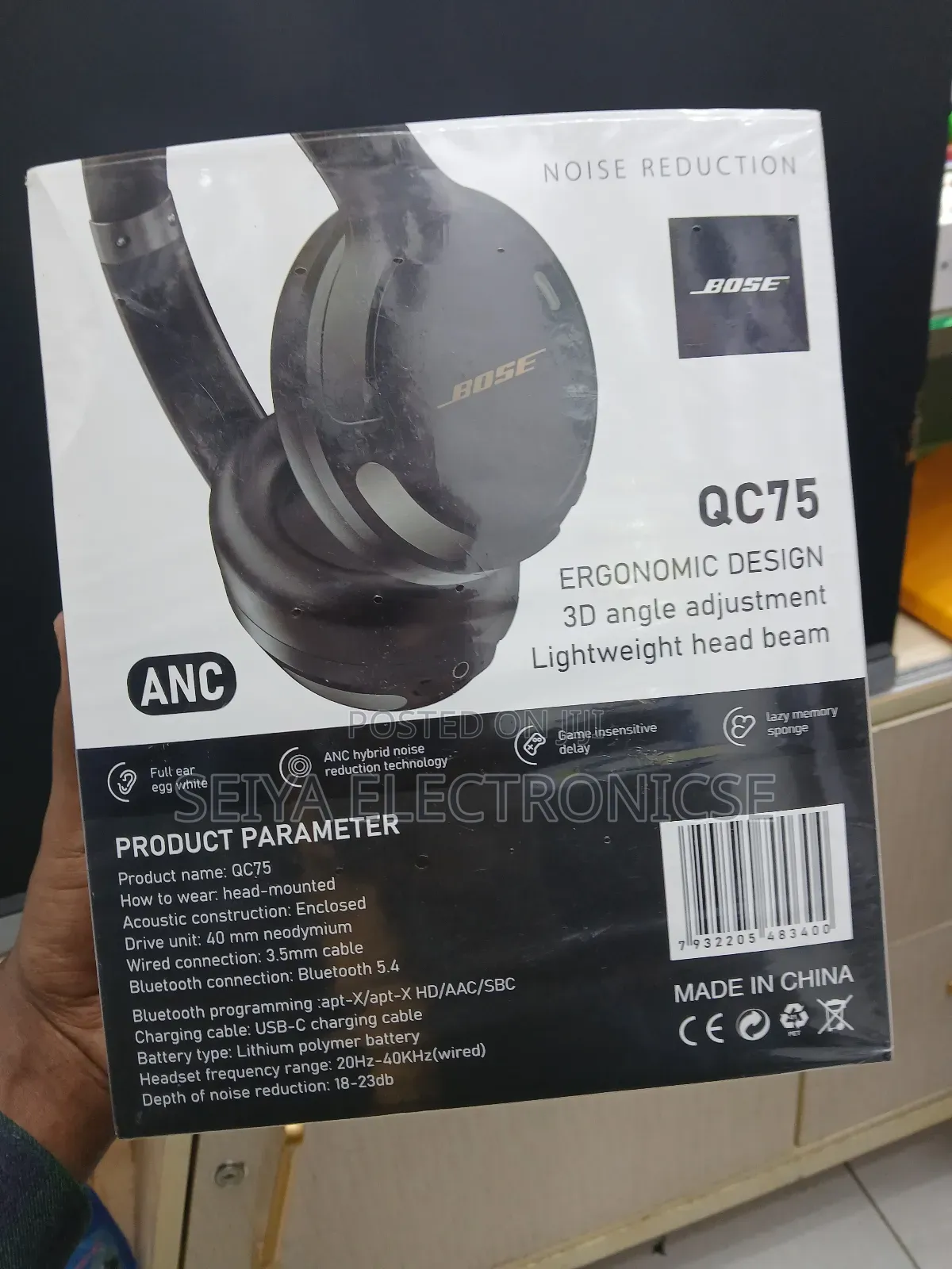 Bose Wireless Bluetooth Headset