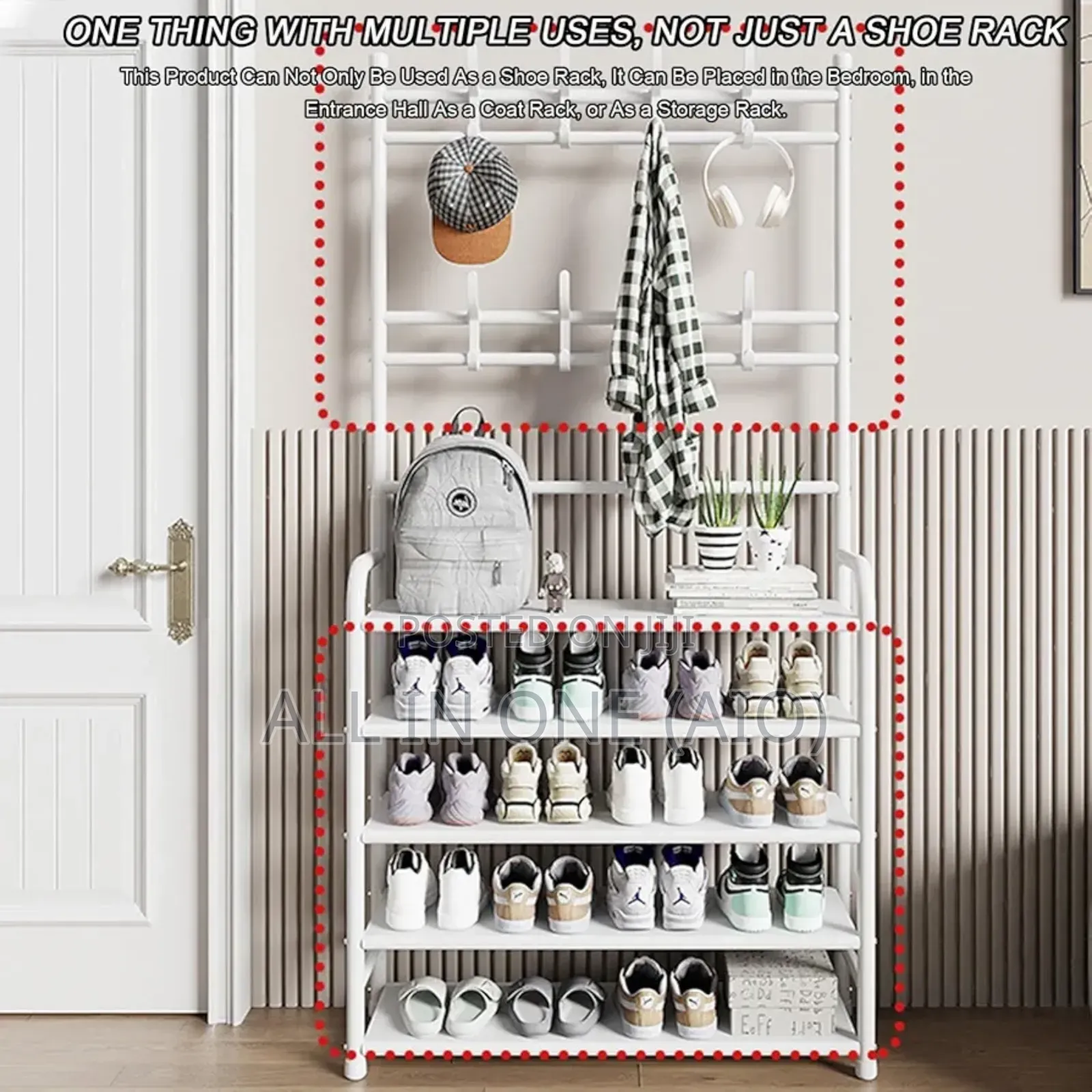 Multifunctional Shoe And Hat Rack