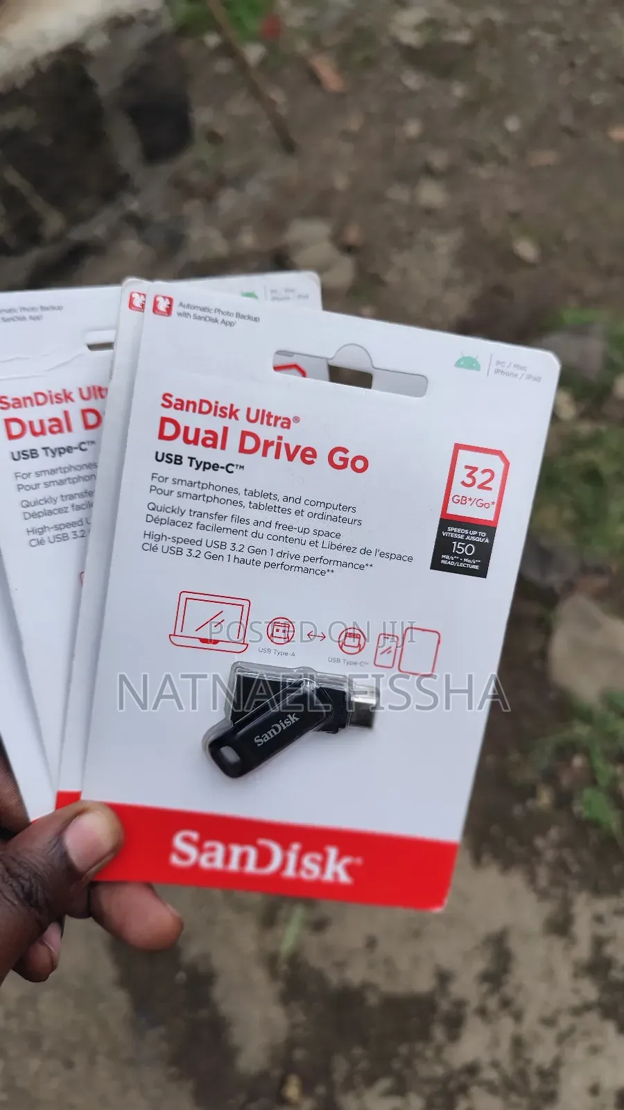 Sandisk Flash Ultra Dual Drive Go Usb Type-C 32gb