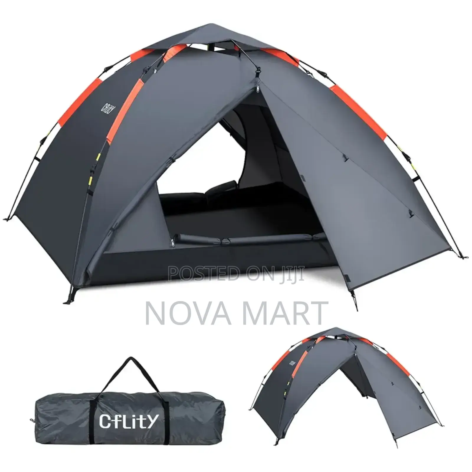 አውቶማቲክ የካምፕ ድንኳን።