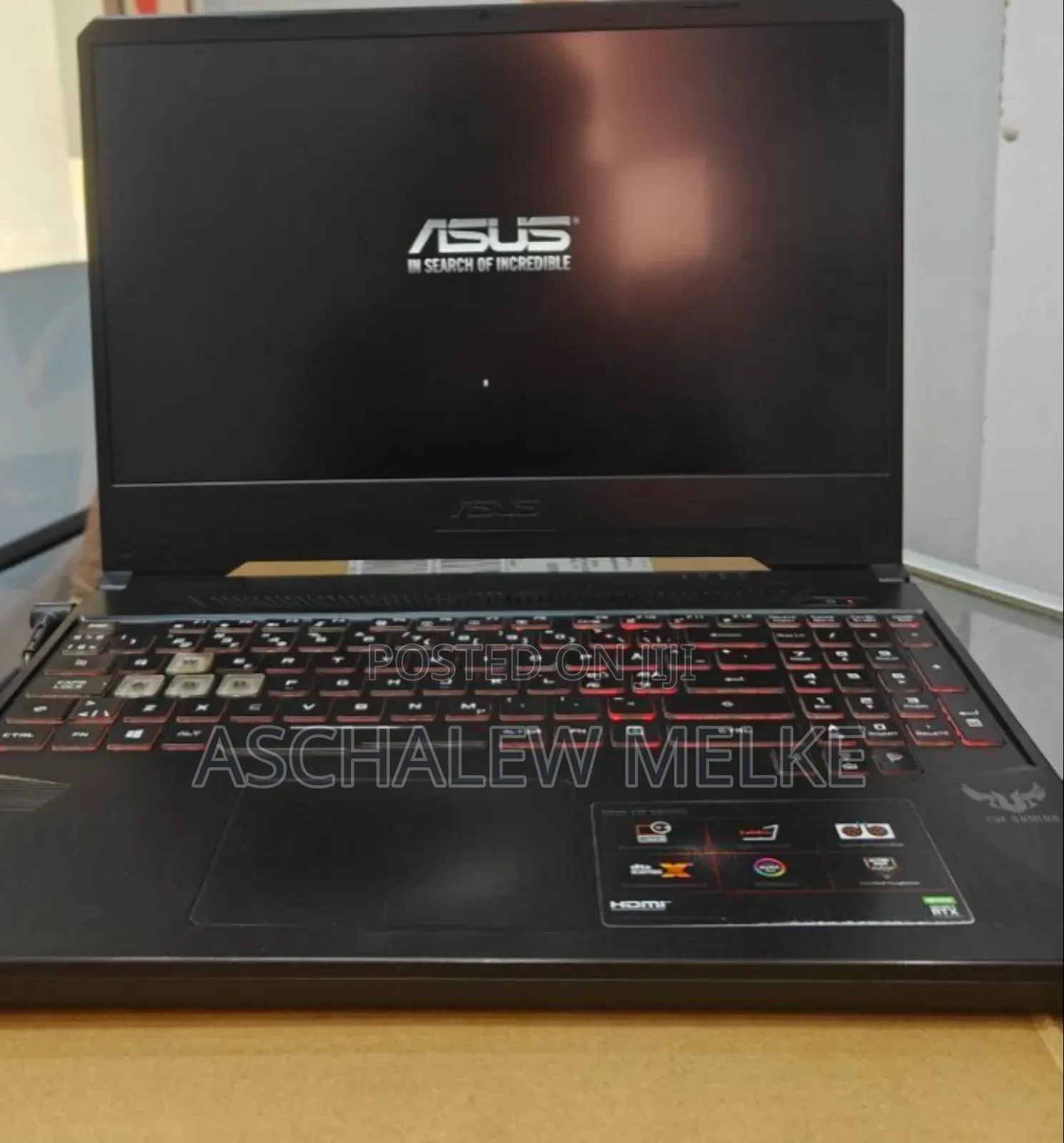 New Laptop Asus TUF Gaming A15 16GB AMD Ryzen 5 SSD 512GB