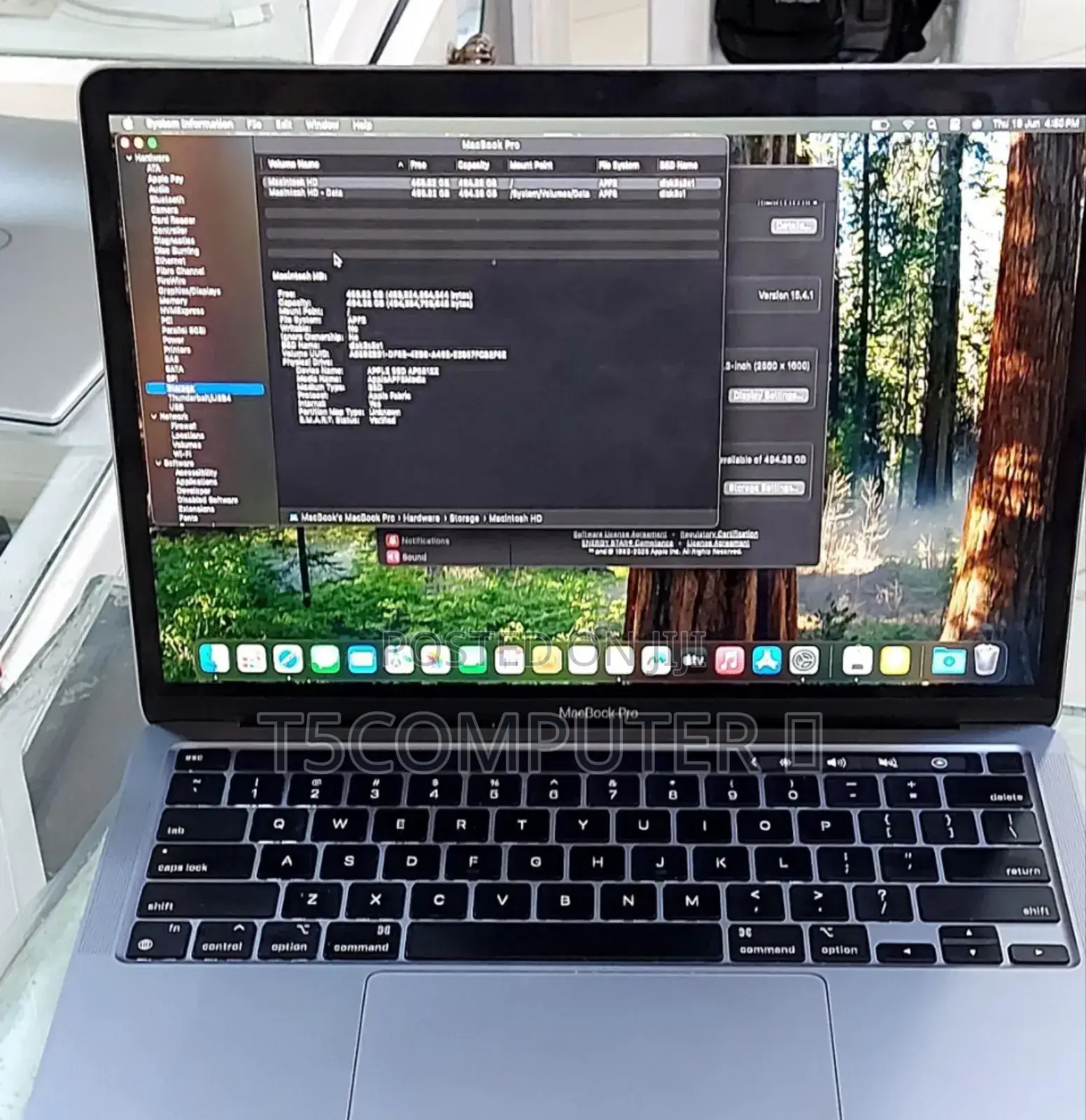 New Laptop Apple MacBook Pro 2022 M2 8GB Apple M2 SSD 512GB