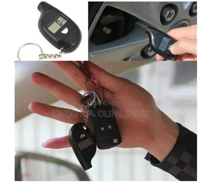 የጎማ መለኪያ Digital Tester Tire Pressure Test Meter