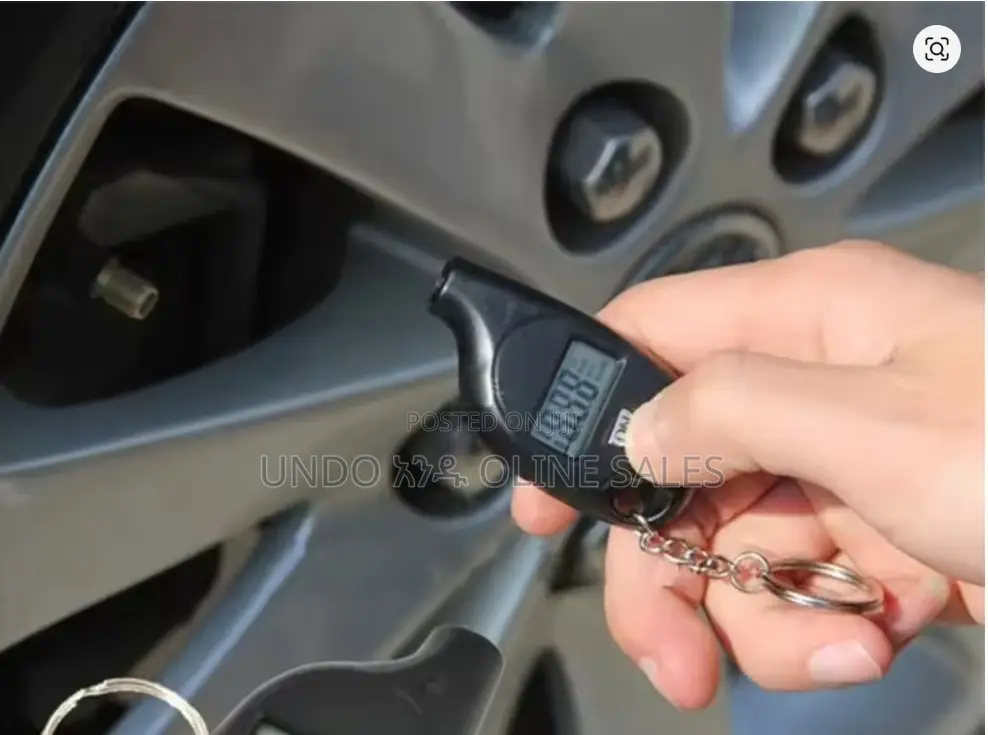 የጎማ መለኪያ Digital Tester Tire Pressure Test Meter