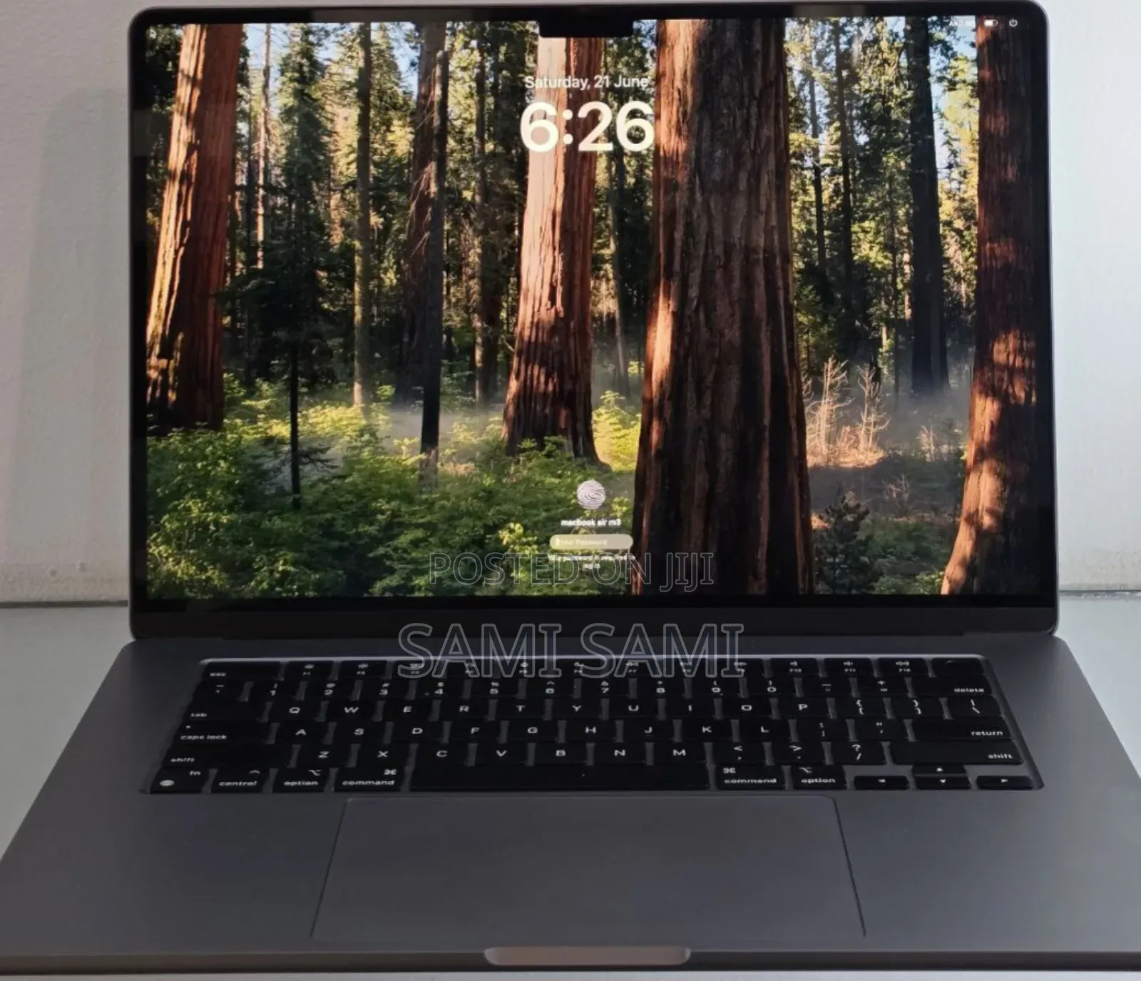 New Apple MacBook Air 2024 M3 15-Inch 8GB Intel Core M3 SSD 512GB