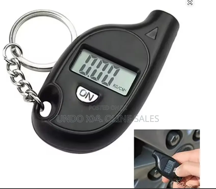 የጎማ መለኪያ Digital Tester Tire Pressure Test Meter