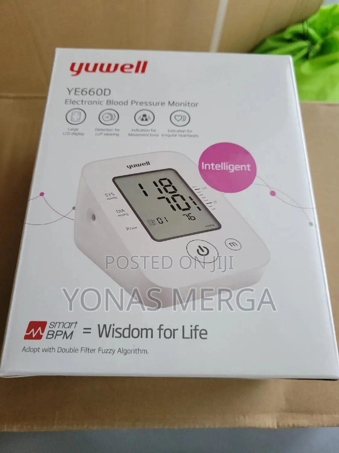 Ye660d Bp Monitor
Specifications
Voice Broadcast Function