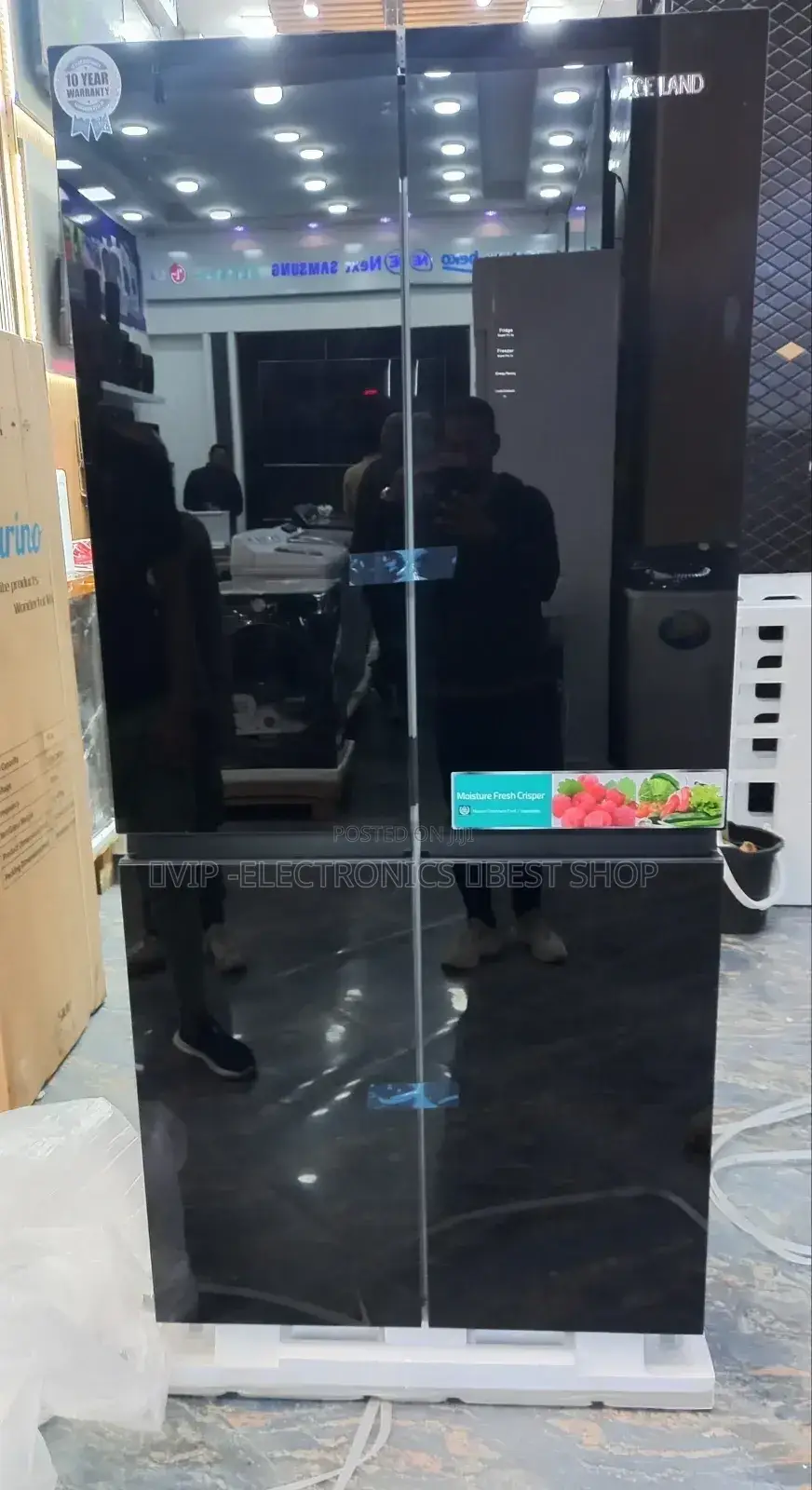 Ice Land Side by Side Refrigerator 720