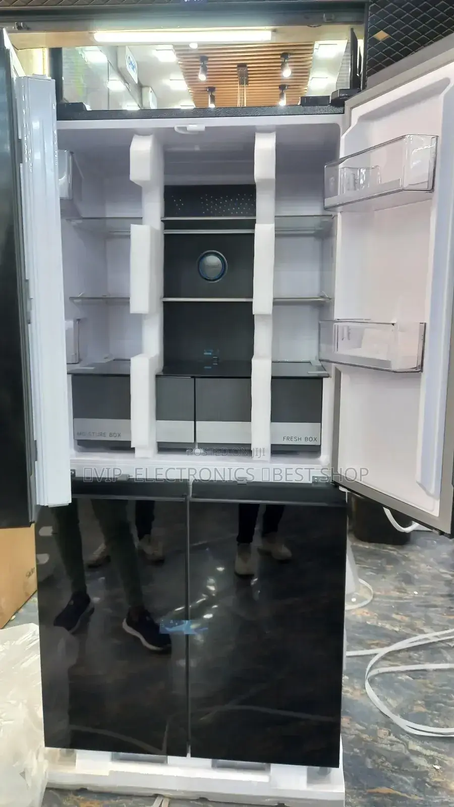 Ice Land Side by Side Refrigerator 720