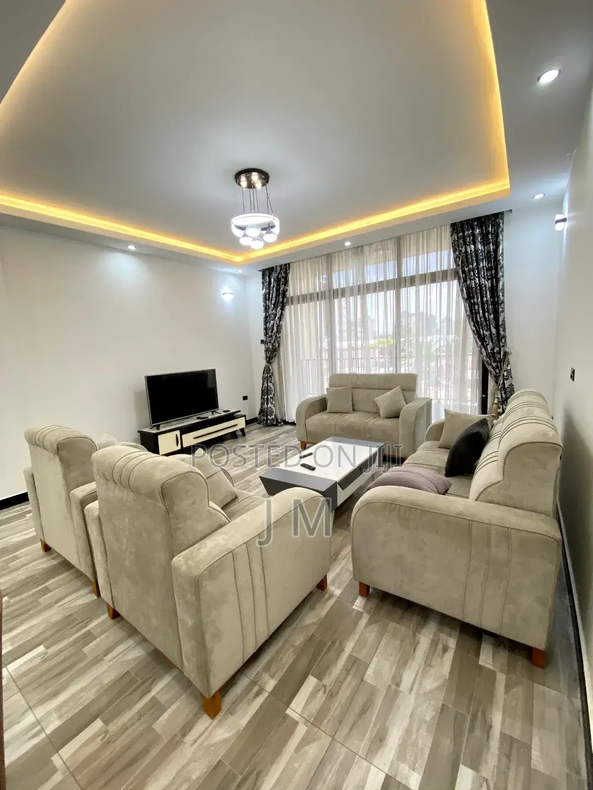 Furnished 3bdrm Apartment in Kirkos for rent