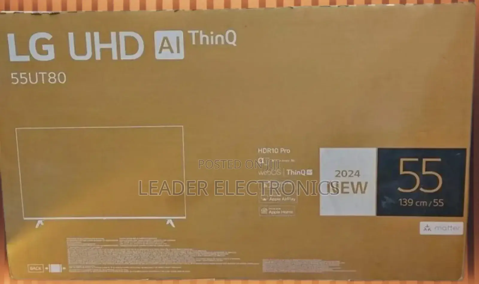 Lg Tv 55" Ut 80 4 K Ultra Hd New 2024 Letst