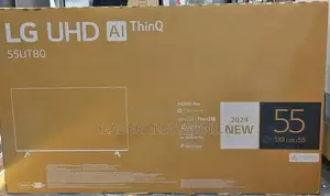 Lg Tv 55" Ut 80 4 K Ultra Hd New 2024 Letst