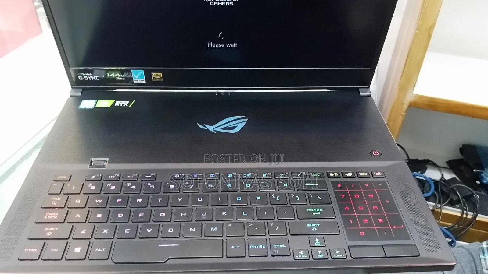 New Laptop Asus ROG Zephyrus S GX701 16GB Nvidia SSD 1T