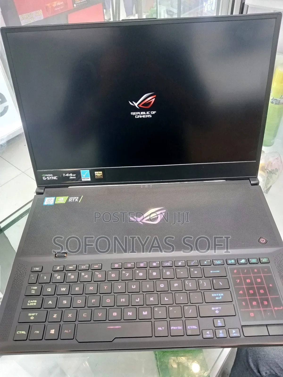 New Laptop Asus ROG Zephyrus S GX701 16GB Nvidia SSD 1T