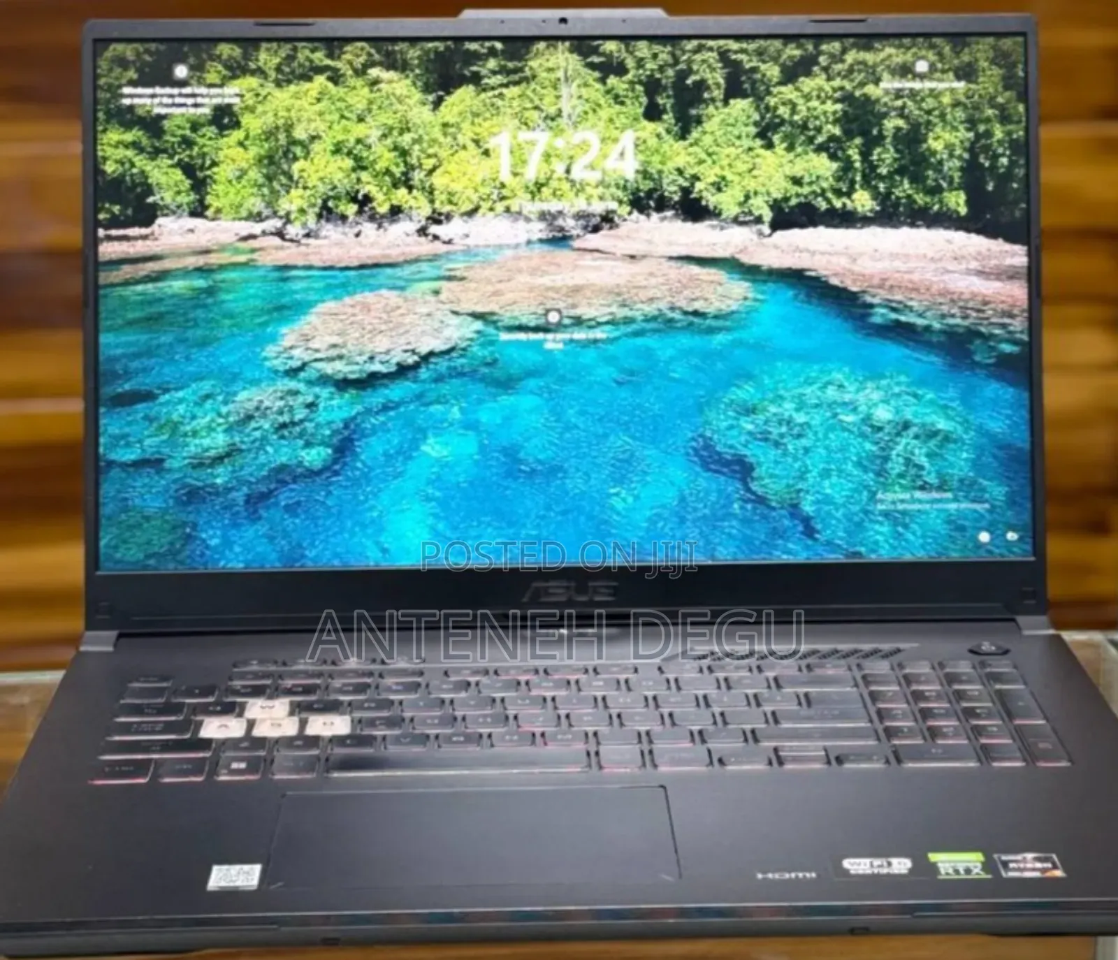 New Laptop Asus TUF Gaming A15 16GB AMD Ryzen 7 SSD 512GB