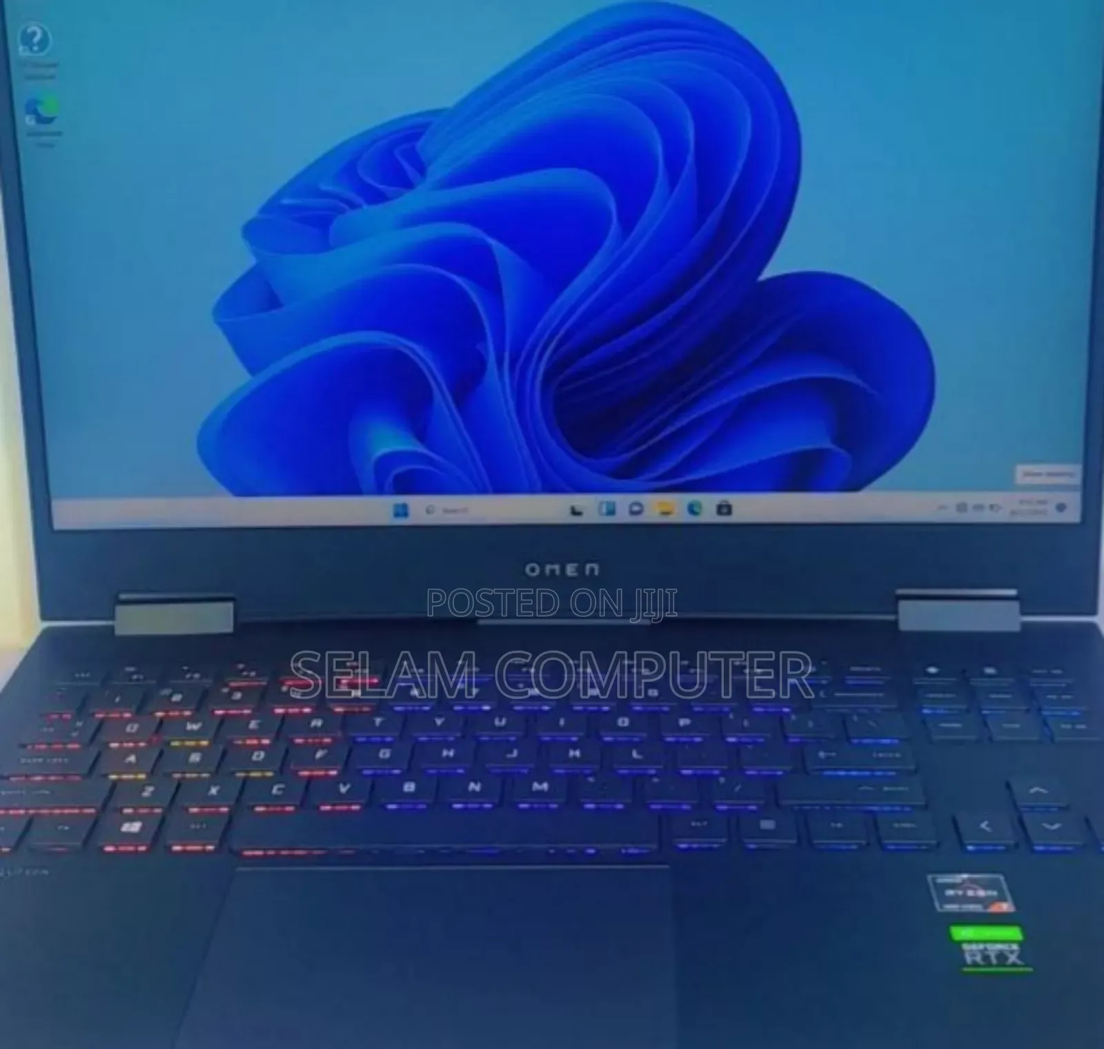 New Laptop HP Omen 15 16GB AMD Ryzen 7 SSD 512GB