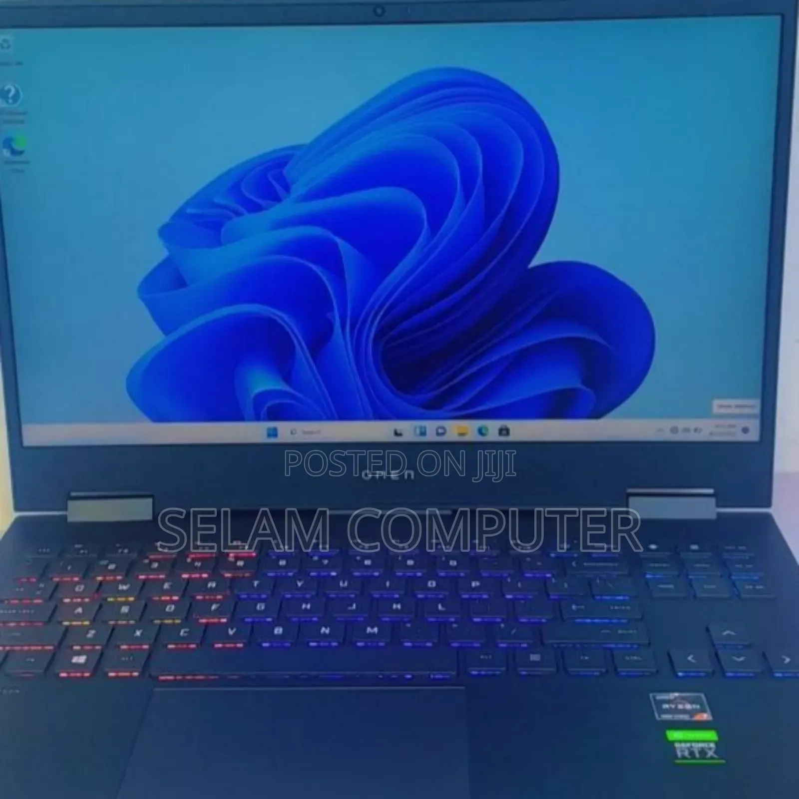 New Laptop HP Omen 15 16GB AMD Ryzen 7 SSD 512GB