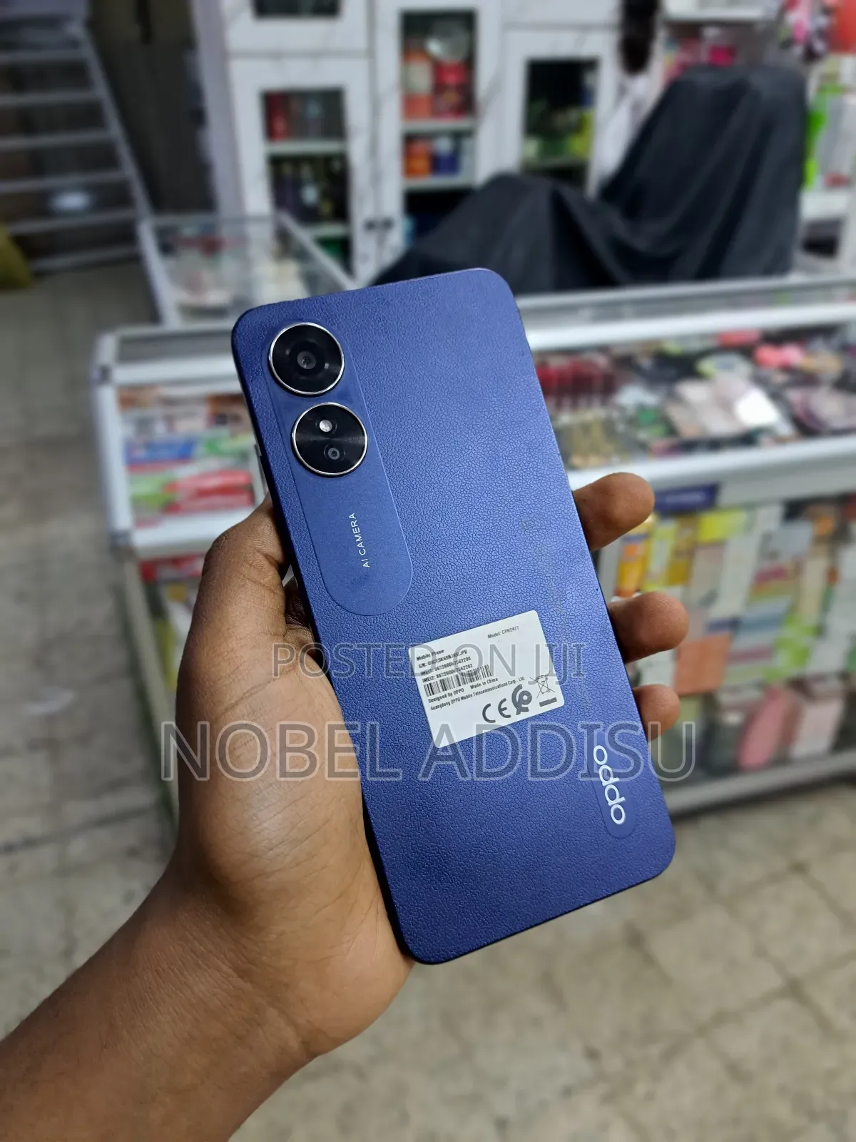 New Oppo A17 64 GB Blue